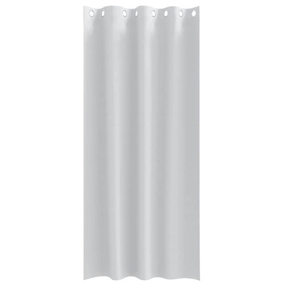 Blackout Curtains with Rings 2 pcs Pale Grey 225 x 140 cm