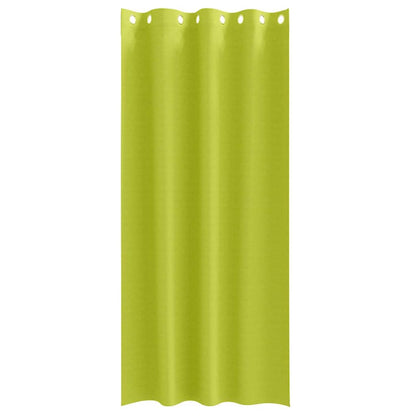 Blackout Curtains with Rings 2 pcs Green 245 x 140 cm Polyester
