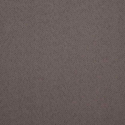 Blackout Curtains with Rings 2 pcs Dark Brown 175 x 140 cm