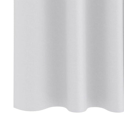Blackout Curtains with Rings 2 pcs Pale Grey 260 x 140 cm