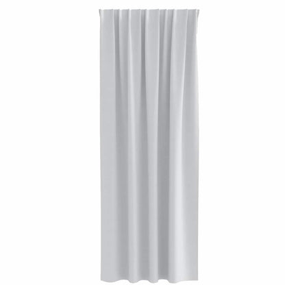 Blackout Curtains with Rings 2 pcs Pale Grey 260 x 140 cm