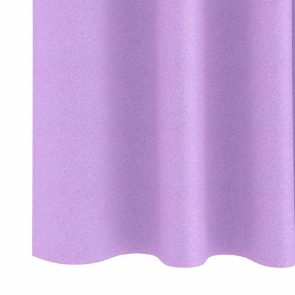 Blackout Curtains with Rings 2 pcs Purple 175 x 140 cm