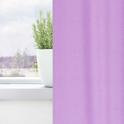 Blackout Curtains with Rings 2 pcs Purple 260 x 140 cm