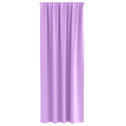 Blackout Curtains with Rings 2 pcs Purple 260 x 140 cm