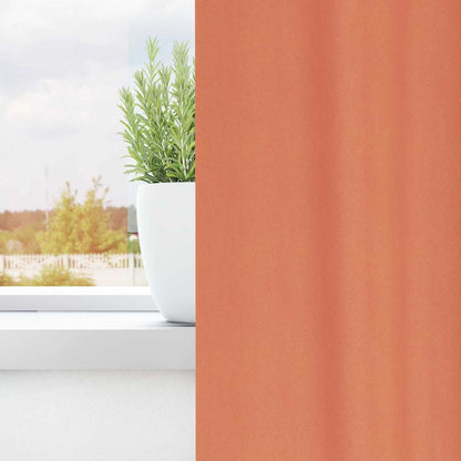 Blackout Curtains with Rings 2 pcs Terracotta 260 x 140 cm