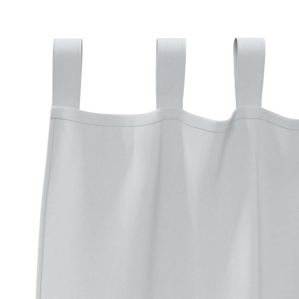 Blackout Curtains with Rings 2 pcs Pale Grey 260 x 140 cm