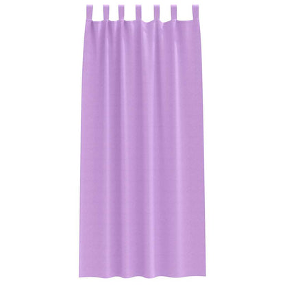 Blackout Curtains with Rings 2 pcs Purple 245 x 140 cm