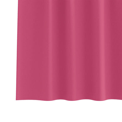 Blackout Curtains with Rings 2 pcs Bright Pink 245 x 140 cm