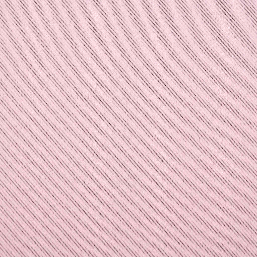 Blackout Curtains with Rings 2 pcs Baby Pink 245 x 140 cm