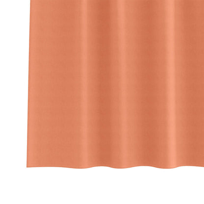 Blackout Curtains with Rings 2 pcs Terracotta 260 x 140 cm