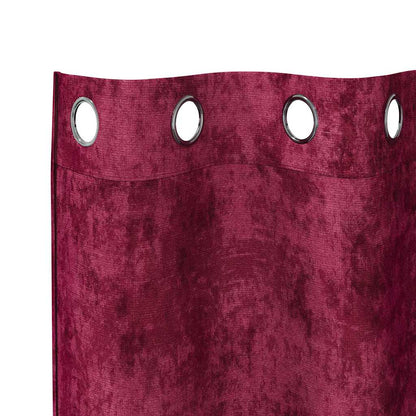 Velvet Curtains 2 pcs Wine Red 175 x 140 cm Velvet