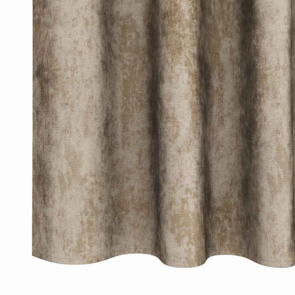 Velvet Curtains 2 pcs Champagne 260 x 140 cm Velvet