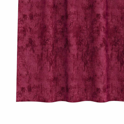 Velvet Curtains 2 pcs Wine red 175 x 140 cm Velvet