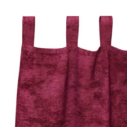 Velvet Curtains 2 pcs Wine red 245 x 140 cm Velvet