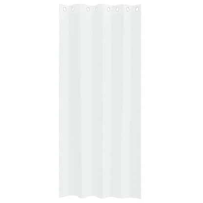 Voile Curtain with Curtains 2 pcs White 225 x 140 cm Polyester
