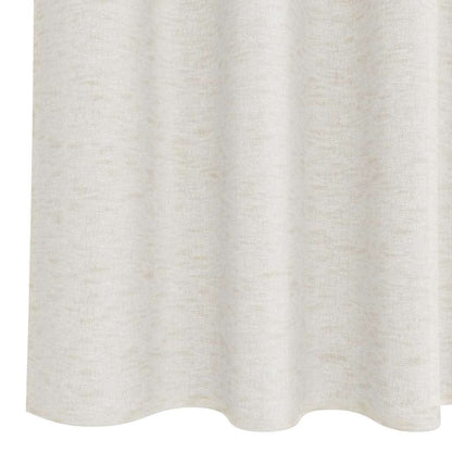 Voile Curtain with Curtains 2 pcs Cream 245 x 140 cm Polyester