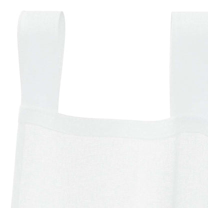 Voile Curtain with Curtains 2 pcs White 260 x 140 cm Polyester