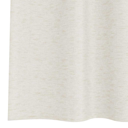 Voile Curtain with Curtains 2 pcs Cream 260 x 140 cm Polyester