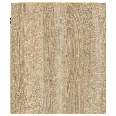 Wall-Mounted Bedside Cabinets 2 pcs Sonoma Oak 38x34x40 cm
