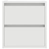 Wall-mounted Bedside Cabinets 2 pcs White 38x34x40 cm