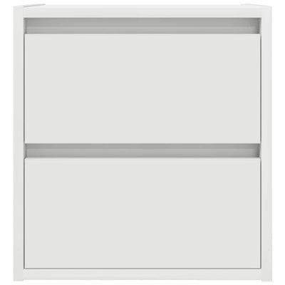 Wall-mounted Bedside Cabinets 2 pcs White 38x34x40 cm