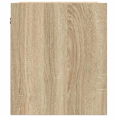 Wall-mounted Bedside Cabinets 2 pcs Sonoma Oak 38x34x40 cm