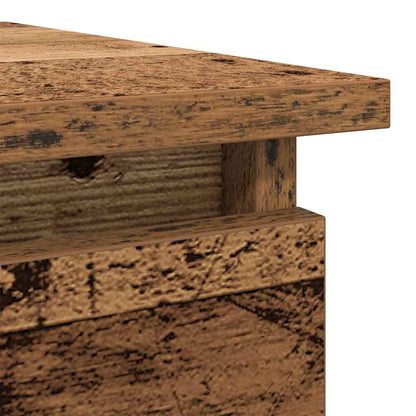 Console Table with Drawers Old Wood 85.5x38.5x74.5 cm