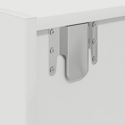 TV Cabinet White 60x31x25.5 cm Engineered Wood