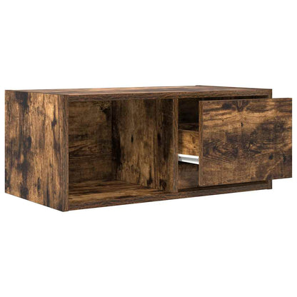 TV Cabinets 2 pcs Smoked Oak 60x31x25.5 cm Engineered Wood