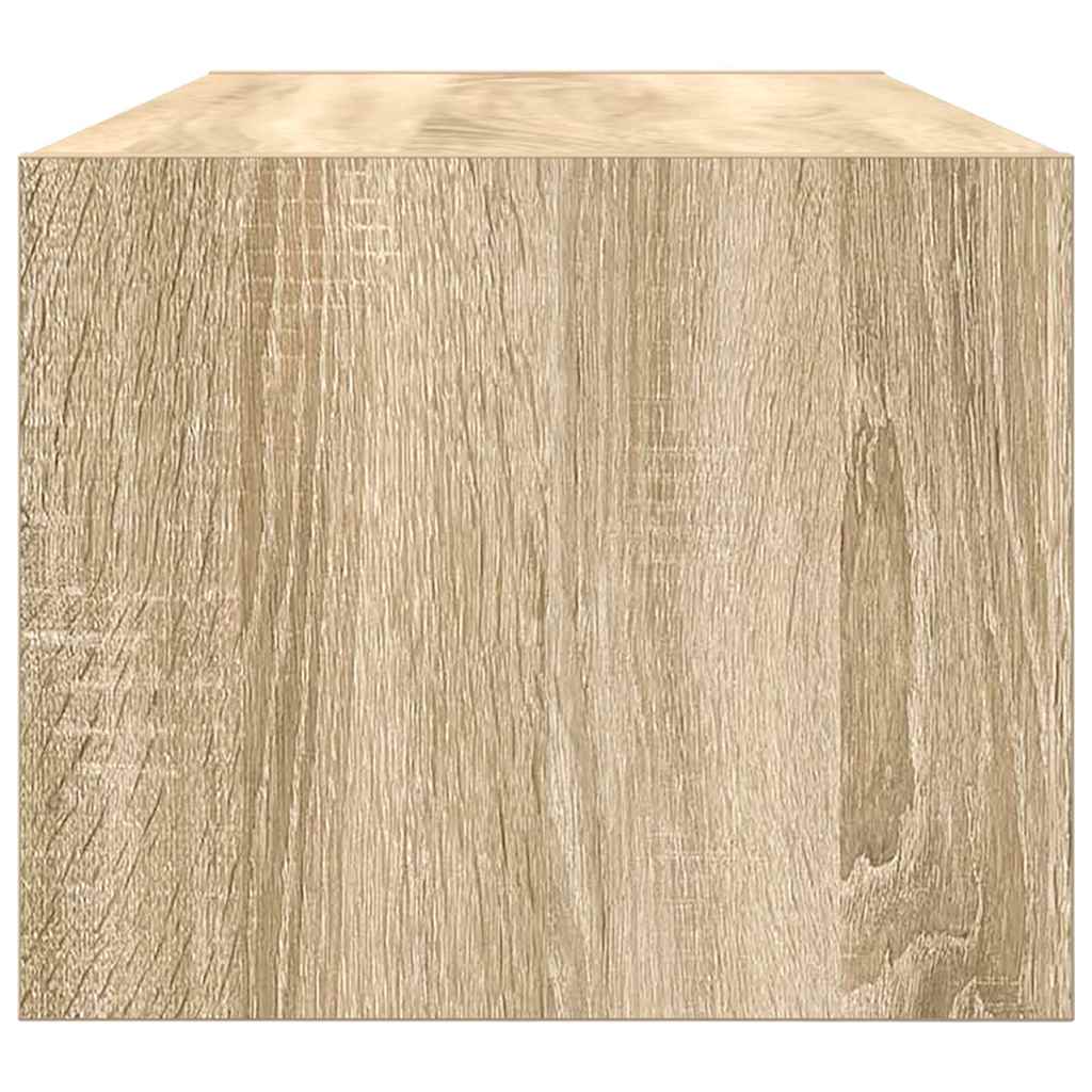 TV Cabinets 2 pcs Sonoma Oak 80x31x25.5 cm Engineered Wood