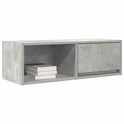 TV Cabinets 2 pcs Concrete Grey 80x31x25.5 cm Engineered Wood