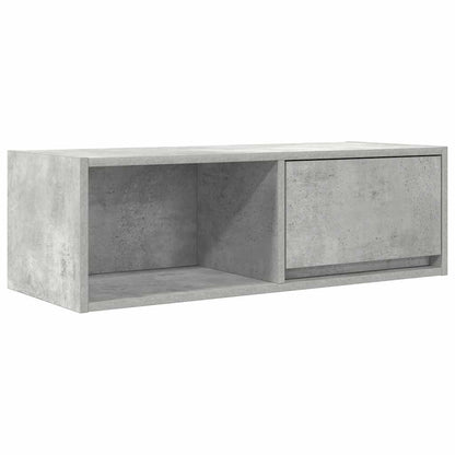 TV Cabinets 2 pcs Concrete Grey 80x31x25.5 cm Engineered Wood