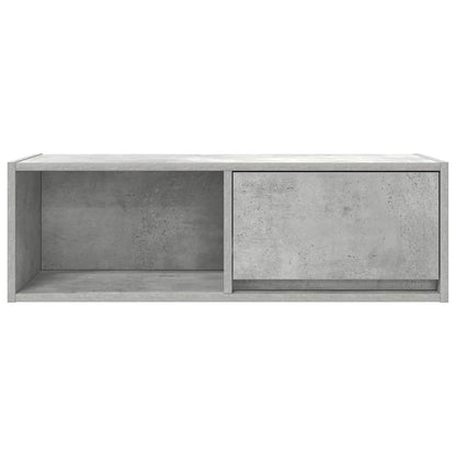 TV Cabinets 2 pcs Concrete Grey 80x31x25.5 cm Engineered Wood