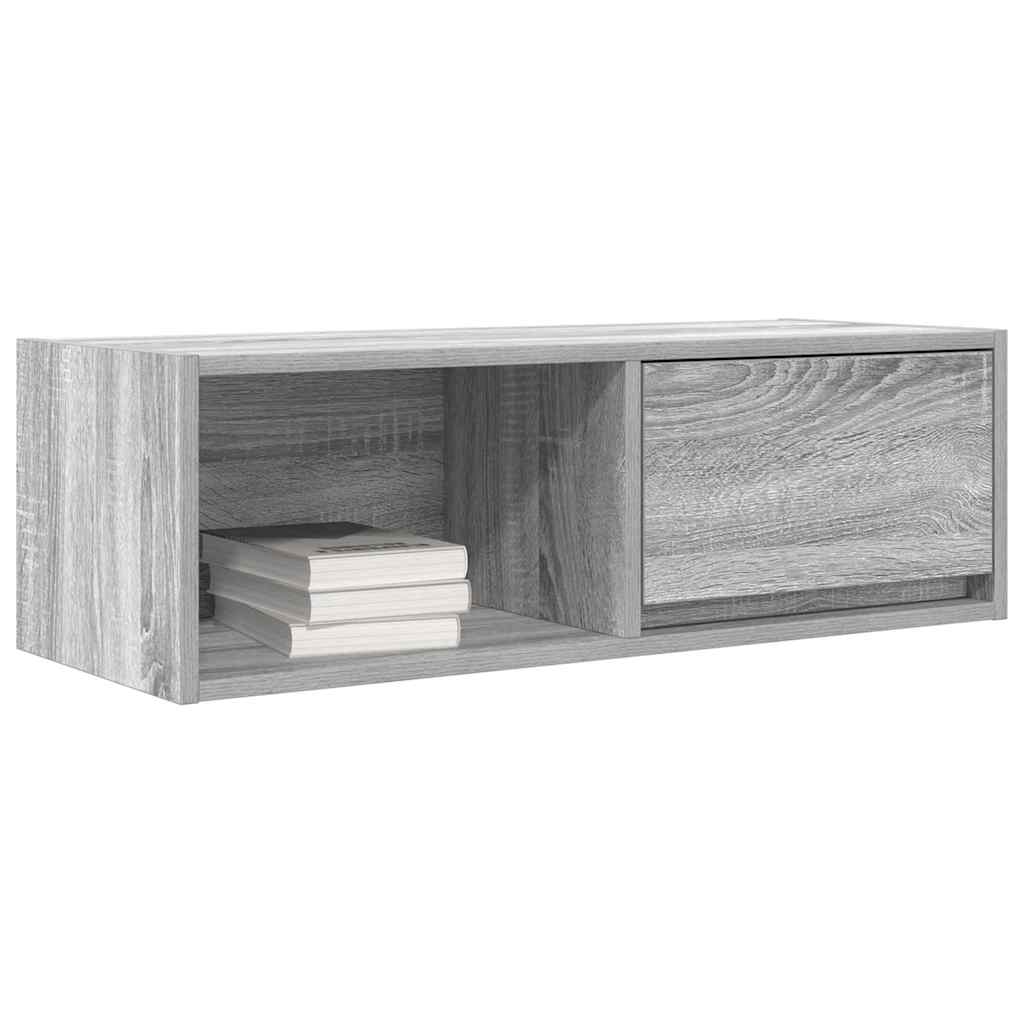 TV Cabinets 2 pcs Grey Sonoma 80x31x25.5 cm Engineered Wood