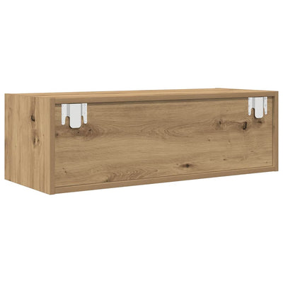 TV Cabinets 2 pcs Artisan Oak 80x31x25.5 cm Engineered Wood