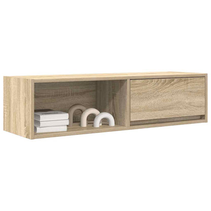 TV Cabinets 2 pcs Sonoma Oak 100x31x25.5 cm Engineered Wood