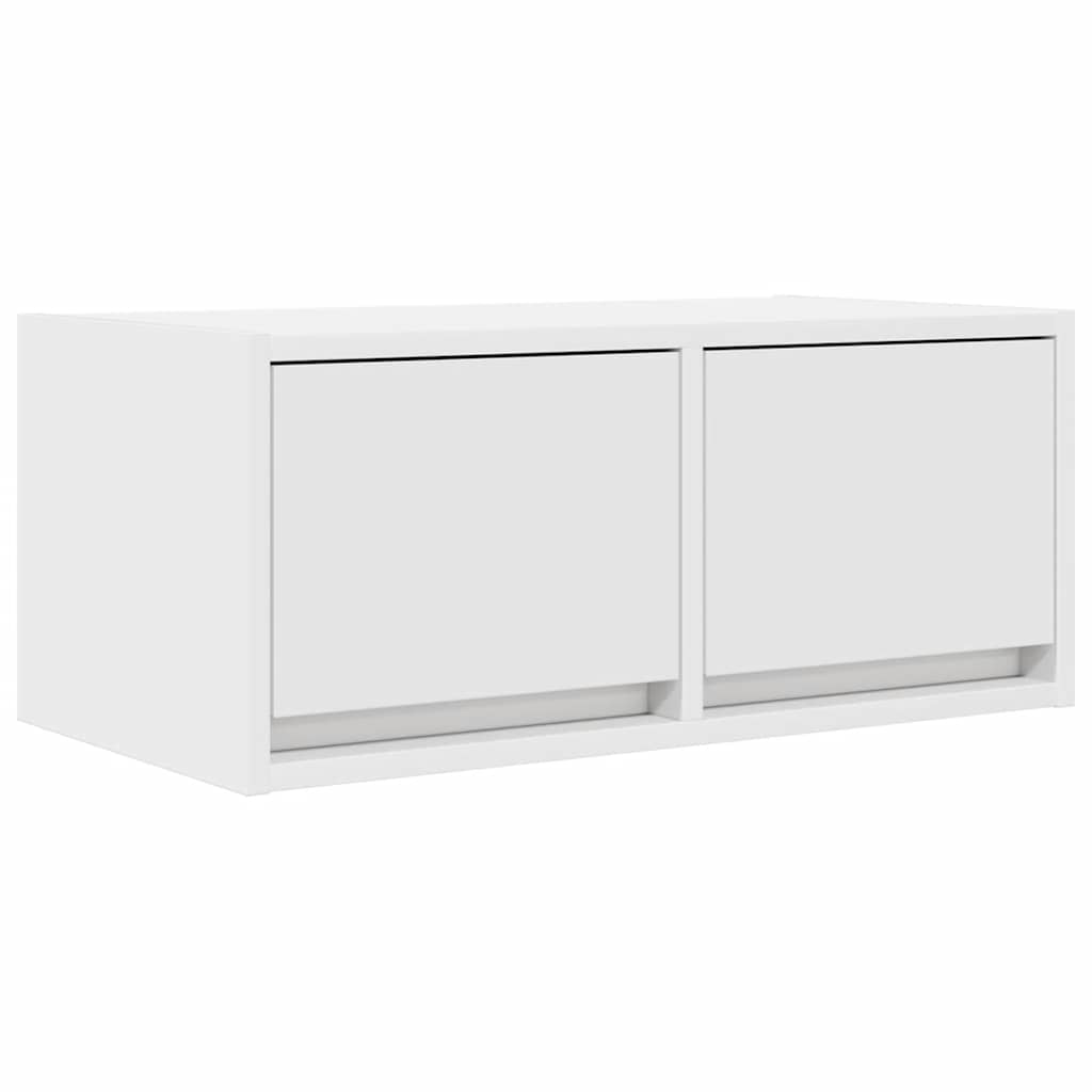 TV Cabinet White 60x31x25,5 cm Engineered Wood