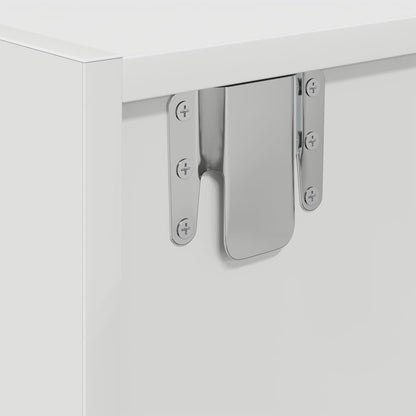 TV Cabinets 2 pcs White 60x31x25,5 cm Engineered Wood