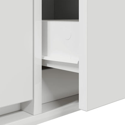TV Cabinets 2 pcs White 60x31x25,5 cm Engineered Wood