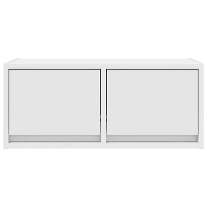 TV Cabinets 2 pcs White 60x31x25,5 cm Engineered Wood