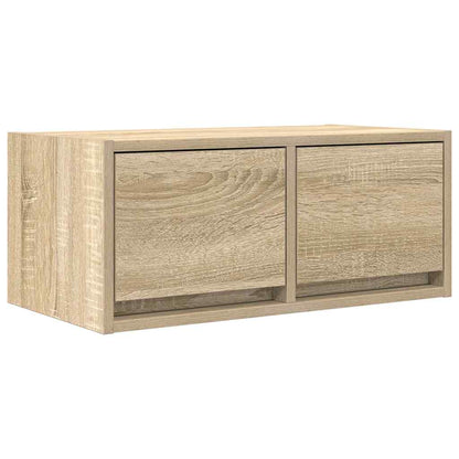 TV Cabinets 2 pcs Sonoma Oak 60x31x25,5 cm Engineered Wood