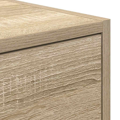TV Cabinets 2 pcs Sonoma Oak 60x31x25,5 cm Engineered Wood