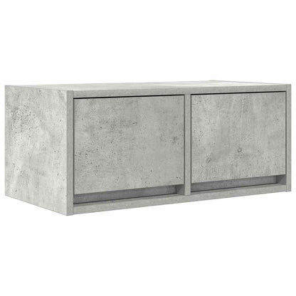 TV Cabinet Concrete Grey 60x31x25,5 cm Engineered Wood