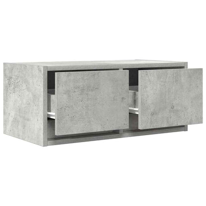 TV Cabinet Concrete Grey 60x31x25,5 cm Engineered Wood