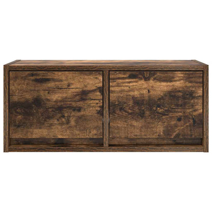 TV Cabinet Smoked Oak 60x31x25,5 cm Engineered Wood