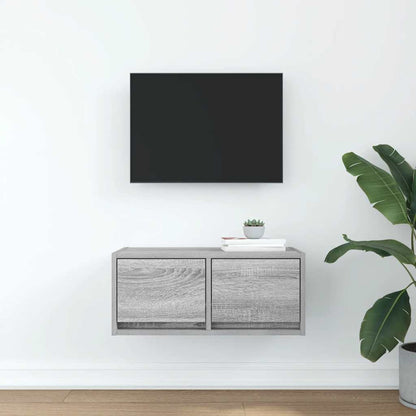 TV Cabinet Grey Sonoma 60x31x25,5 cm Engineered Wood