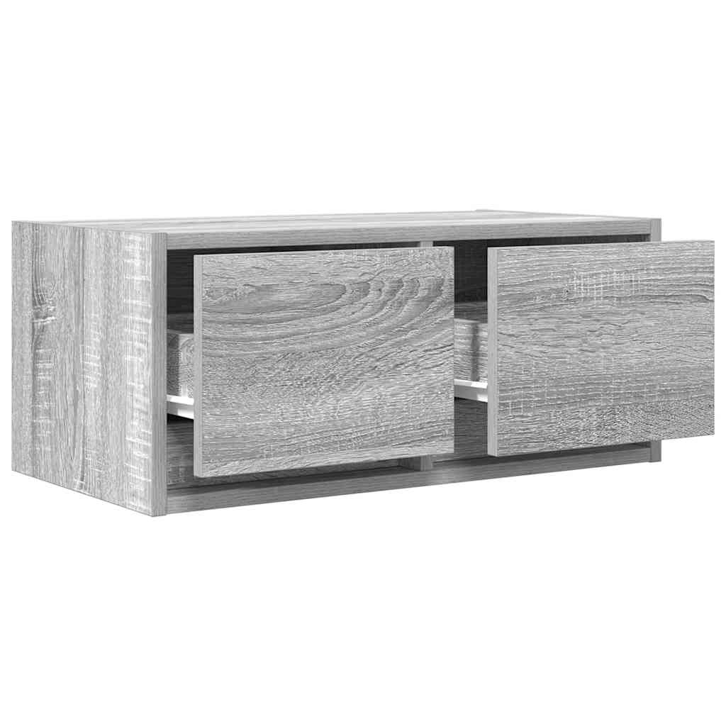 TV Cabinet Grey Sonoma 60x31x25,5 cm Engineered Wood