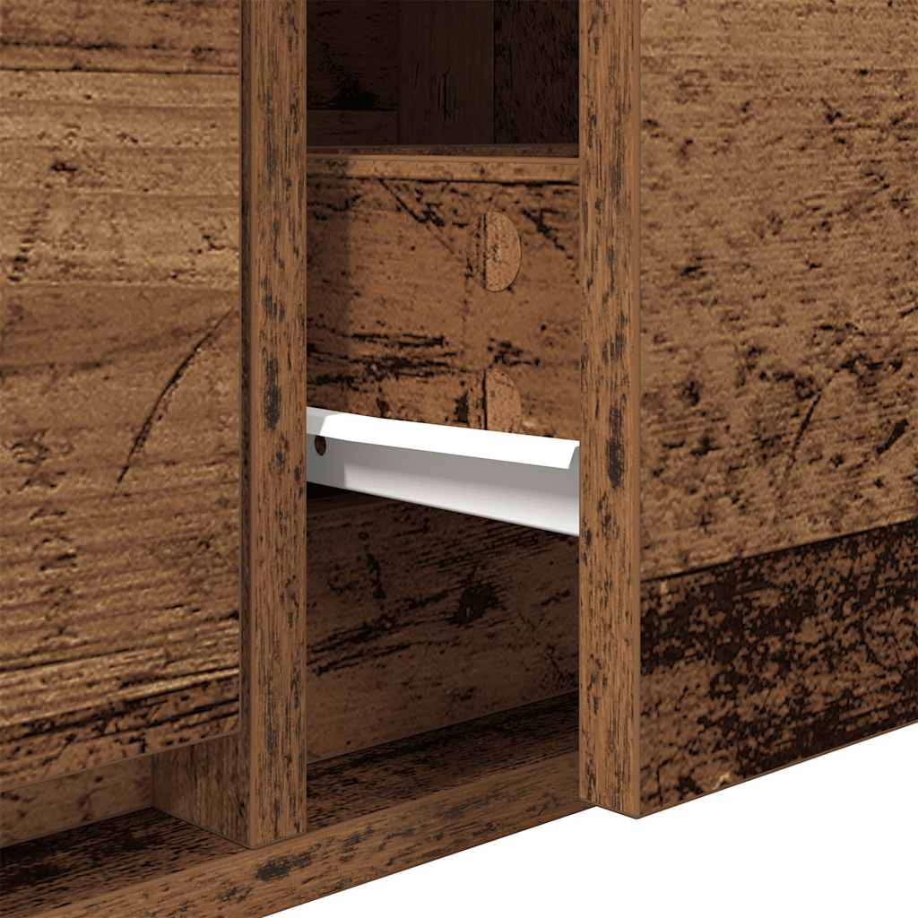 TV Cabinet Old Wood 60x31x25,5 cm Engineered Wood