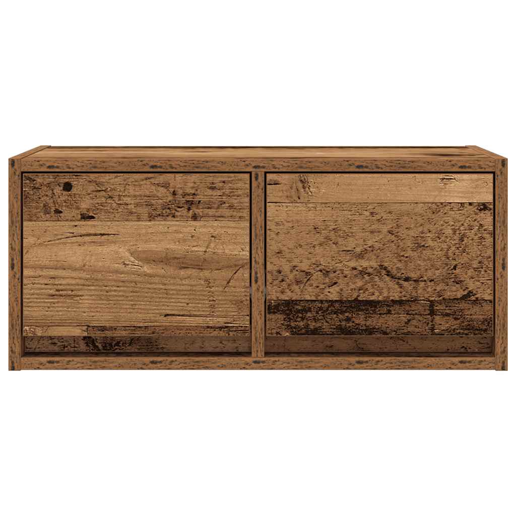 TV Cabinet Old Wood 60x31x25,5 cm Engineered Wood