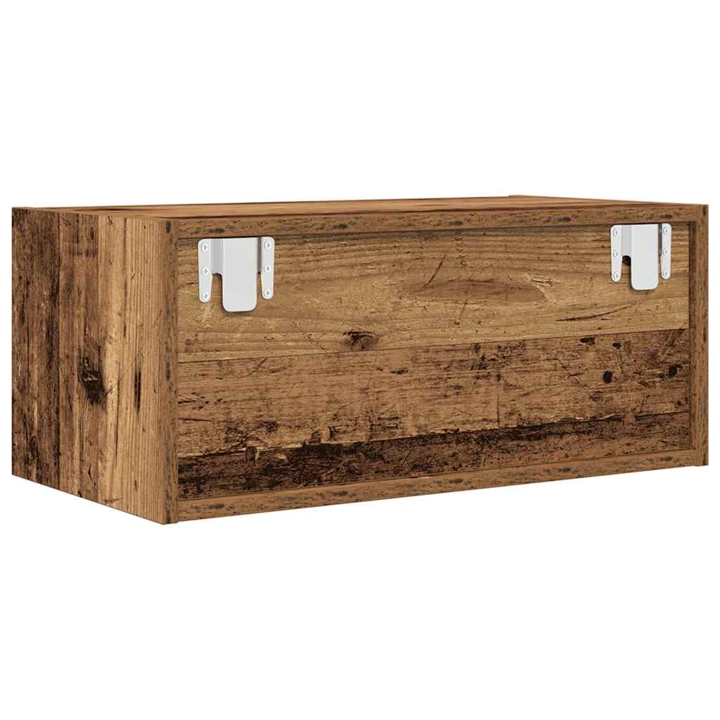 TV Cabinet Old Wood 60x31x25,5 cm Engineered Wood